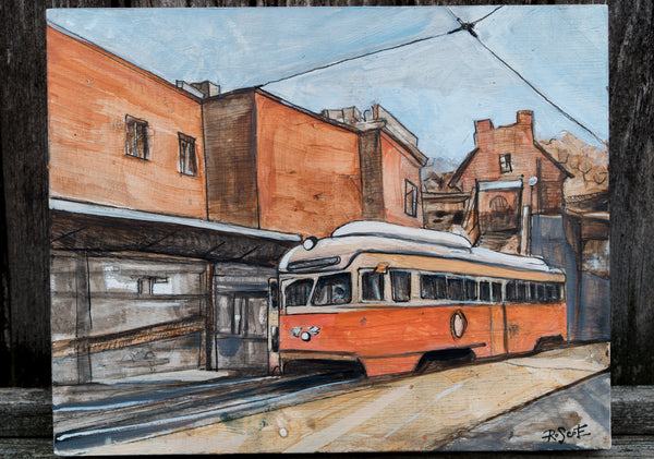 Milton Station | Lower Mills | Original Painting