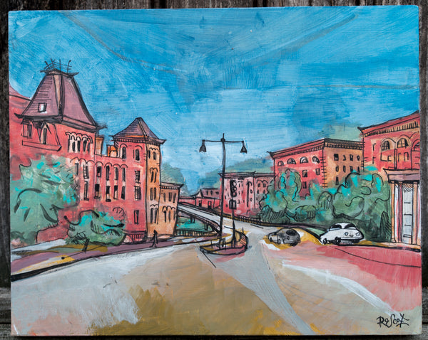 Lower Mills Color Plate